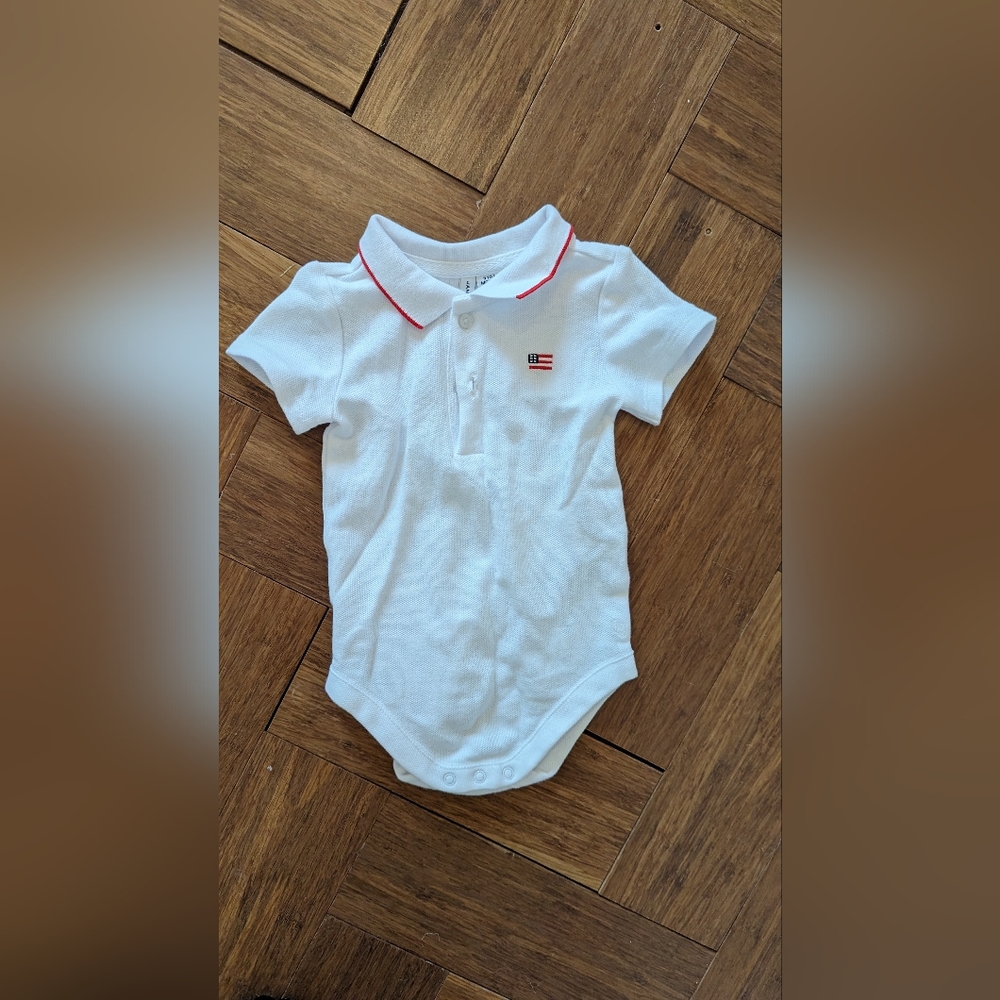 Brand New Janie & Jack White Romper 3-6 Months